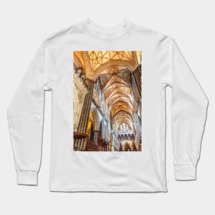 Elevate Your Eyes, Salisbury Cathedral Long Sleeve T-Shirt